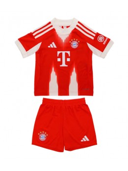 Bayern Munich Replika Hemmakläder Barn 2025-26 Kortärmad (+ byxor)